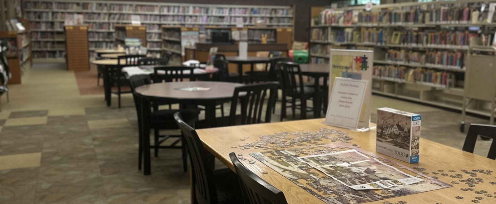 library floor